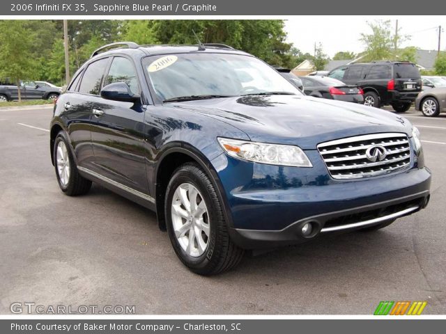 2006 Infiniti FX 35 in Sapphire Blue Pearl