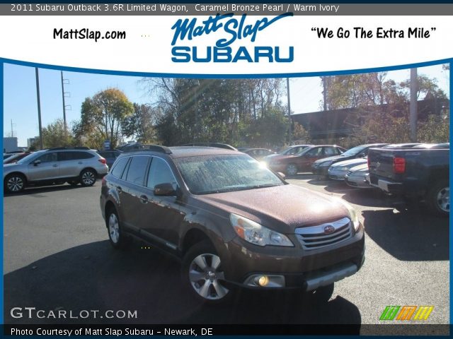 2011 Subaru Outback 3.6R Limited Wagon in Caramel Bronze Pearl
