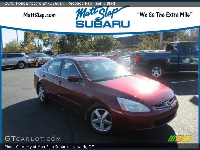 2005 Honda Accord EX-L Sedan in Redondo Red Pearl