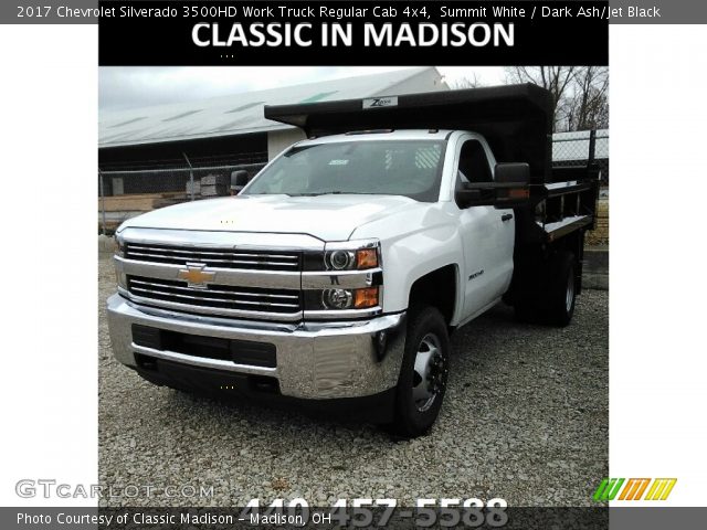 2017 Chevrolet Silverado 3500HD Work Truck Regular Cab 4x4 in Summit White
