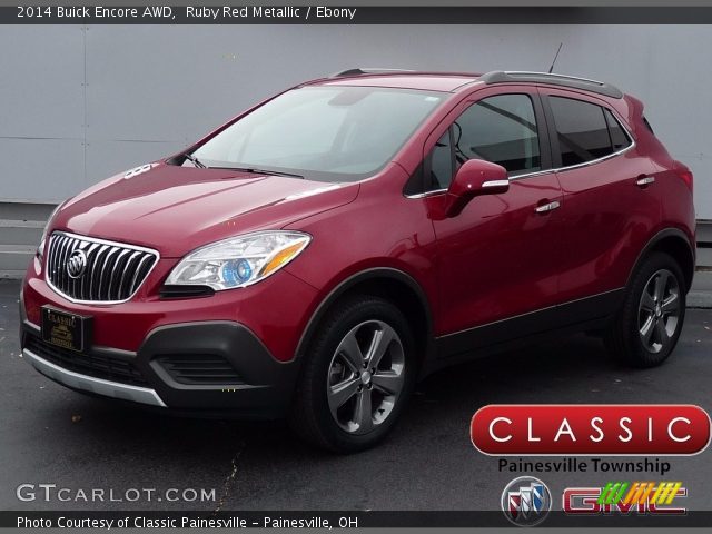 2014 Buick Encore AWD in Ruby Red Metallic