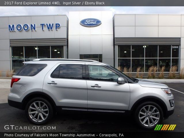 2017 Ford Explorer Limited 4WD in Ingot Silver