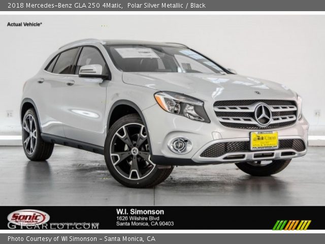 2018 Mercedes-Benz GLA 250 4Matic in Polar Silver Metallic