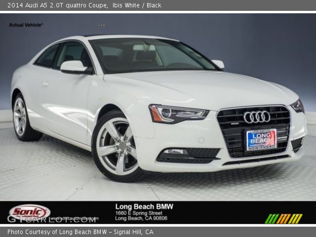 2014 Audi A5 2.0T quattro Coupe in Ibis White