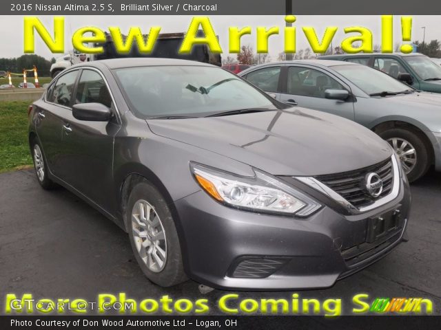 2016 Nissan Altima 2.5 S in Brilliant Silver