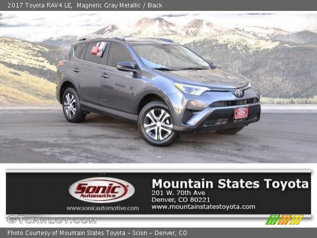 2017 Toyota RAV4 LE in Magnetic Gray Metallic