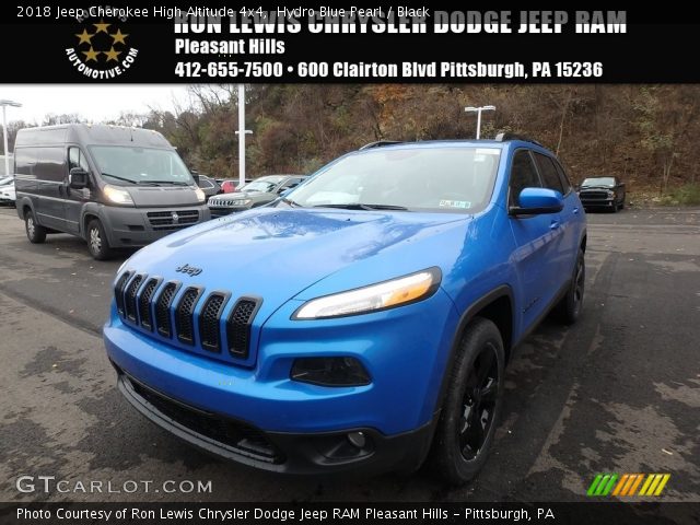 2018 Jeep Cherokee High Altitude 4x4 in Hydro Blue Pearl