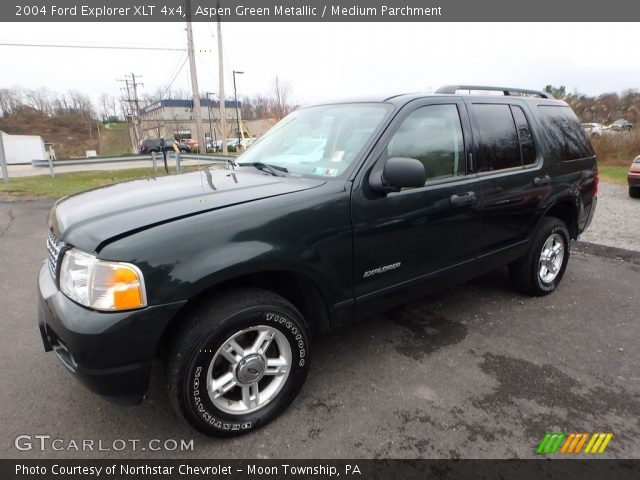 2004 Ford Explorer XLT 4x4 in Aspen Green Metallic