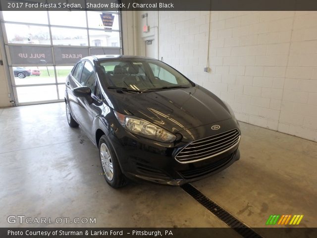 2017 Ford Fiesta S Sedan in Shadow Black