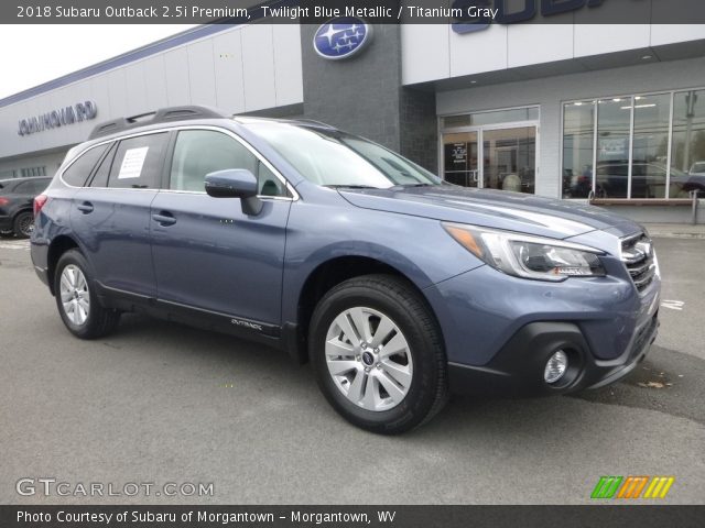 2018 Subaru Outback 2.5i Premium in Twilight Blue Metallic