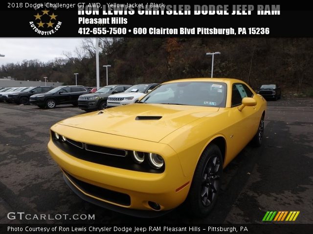 2018 Dodge Challenger GT AWD in Yellow Jacket