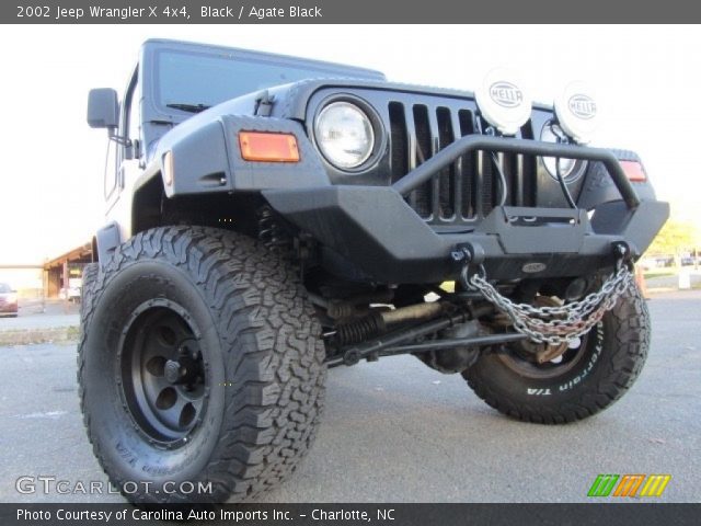 2002 Jeep Wrangler X 4x4 in Black