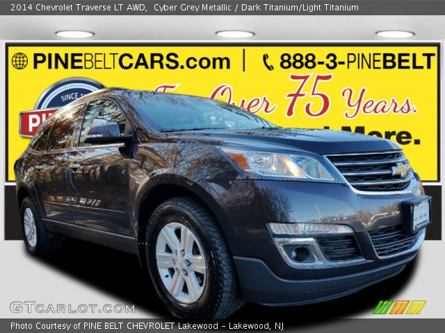 2014 Chevrolet Traverse LT AWD in Cyber Grey Metallic