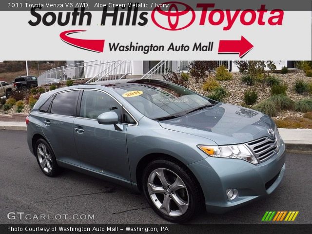 2011 Toyota Venza V6 AWD in Aloe Green Metallic