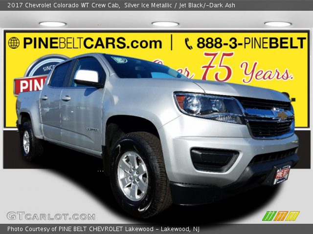 2017 Chevrolet Colorado WT Crew Cab in Silver Ice Metallic