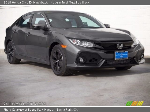 2018 Honda Civic EX Hatchback in Modern Steel Metallic