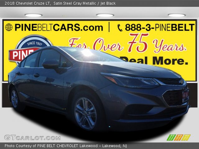 2018 Chevrolet Cruze LT in Satin Steel Gray Metallic