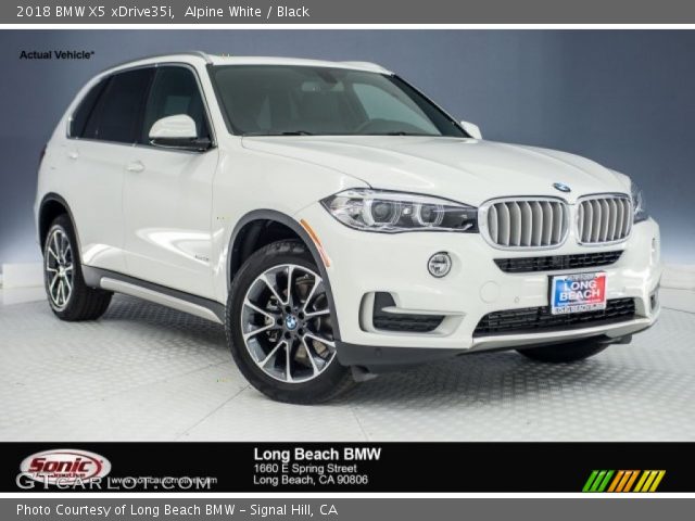 2018 BMW X5 xDrive35i in Alpine White