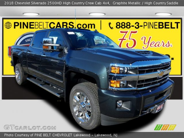 2018 Chevrolet Silverado 2500HD High Country Crew Cab 4x4 in Graphite Metallic