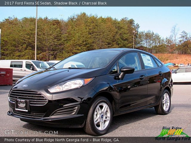 2017 Ford Fiesta SE Sedan in Shadow Black