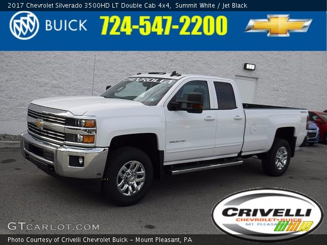 2017 Chevrolet Silverado 3500HD LT Double Cab 4x4 in Summit White