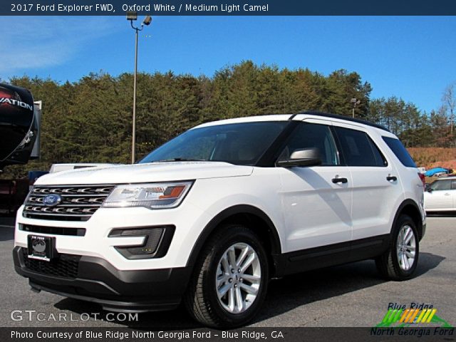 2017 Ford Explorer FWD in Oxford White