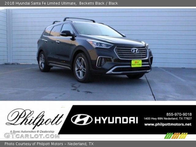 2018 Hyundai Santa Fe Limited Ultimate in Becketts Black