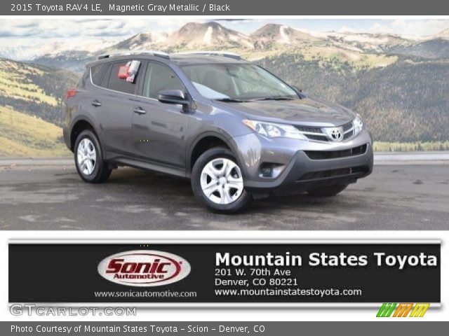2015 Toyota RAV4 LE in Magnetic Gray Metallic