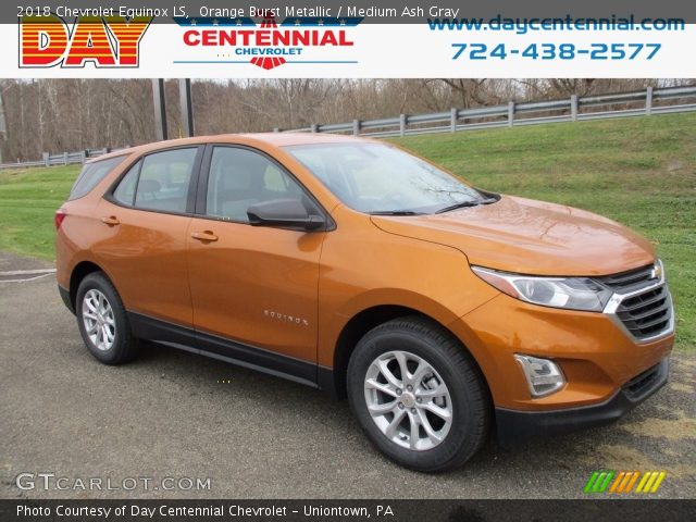 2018 Chevrolet Equinox LS in Orange Burst Metallic