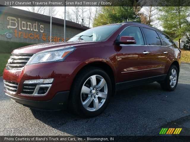 2017 Chevrolet Traverse Premier in Siren Red Tintcoat