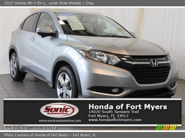 2017 Honda HR-V EX-L in Lunar Silver Metallic