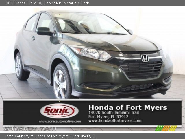 2018 Honda HR-V LX in Forest Mist Metallic