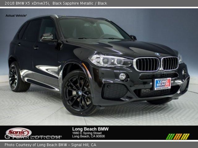 2018 BMW X5 xDrive35i in Black Sapphire Metallic