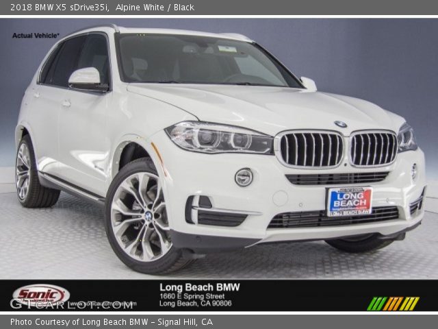 2018 BMW X5 sDrive35i in Alpine White