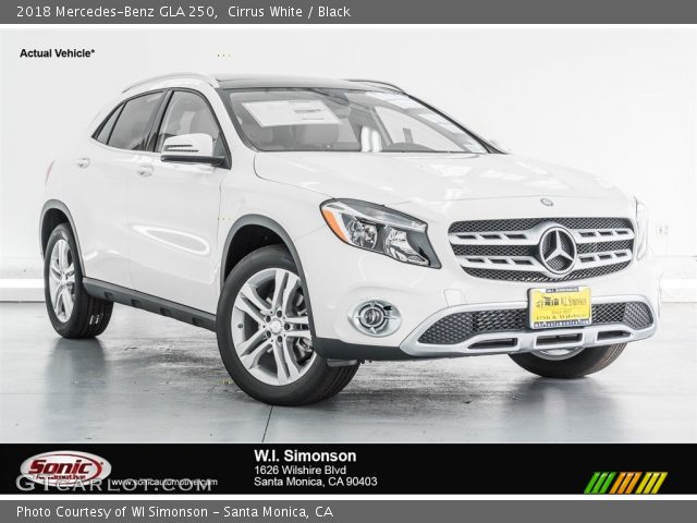 2018 Mercedes-Benz GLA 250 in Cirrus White