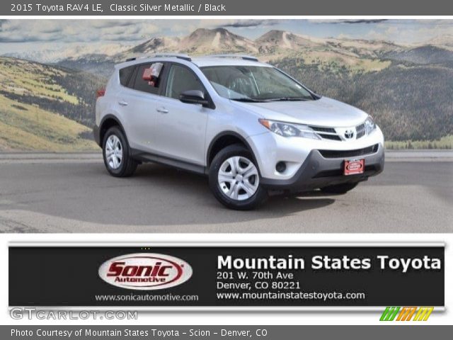2015 Toyota RAV4 LE in Classic Silver Metallic