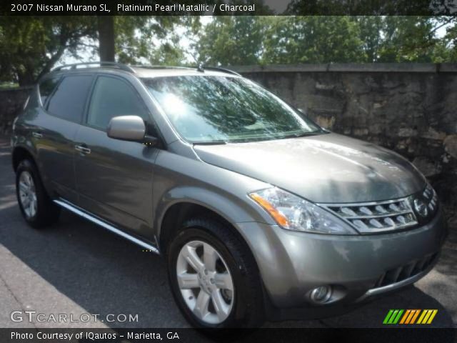 2007 Nissan Murano SL in Platinum Pearl Matallic