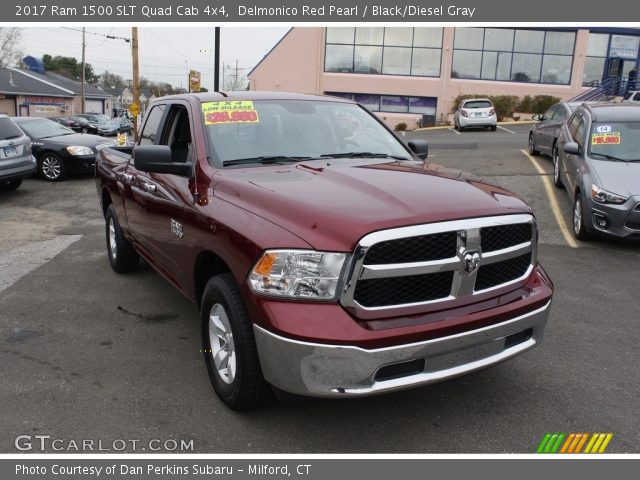 2017 Ram 1500 SLT Quad Cab 4x4 in Delmonico Red Pearl