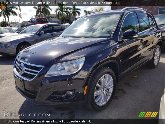 2010 Volkswagen Tiguan Wolfsburg Edition in Deep Black Metallic