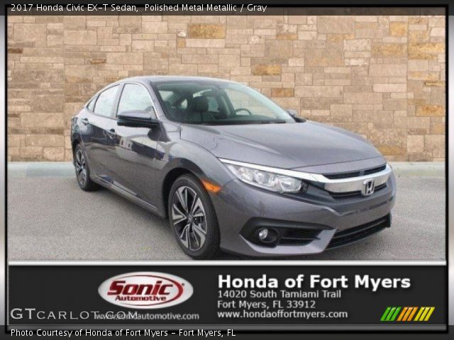 2017 Honda Civic EX-T Sedan in Polished Metal Metallic