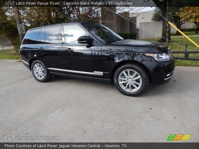 2017 Land Rover Range Rover  in Santorini Black Metallic