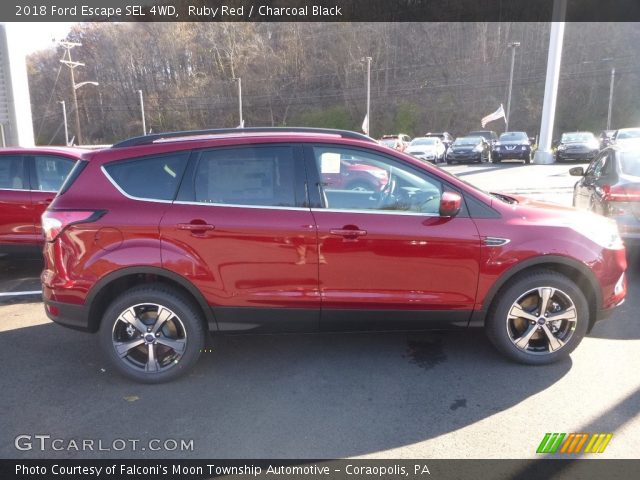 2018 Ford Escape SEL 4WD in Ruby Red
