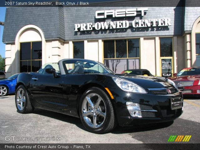 2007 Saturn Sky Roadster in Black Onyx