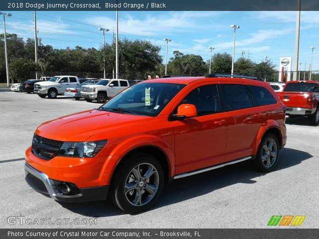 2018 Dodge Journey Crossroad in Blood Orange