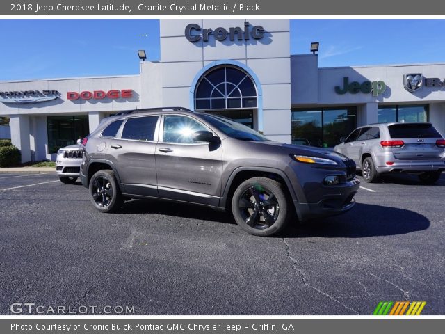 2018 Jeep Cherokee Latitude in Granite Crystal Metallic