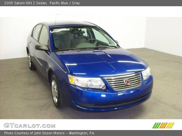 2005 Saturn ION 2 Sedan in Pacific Blue