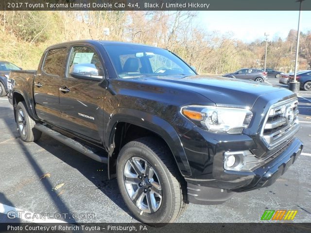 2017 Toyota Tacoma Limited Double Cab 4x4 in Black