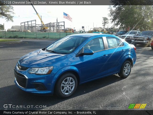 2018 Chevrolet Sonic LS Sedan in Kinetic Blue Metallic