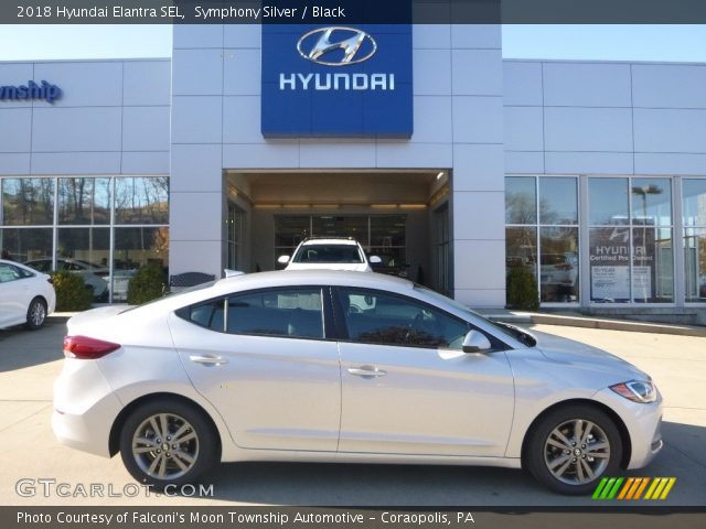2018 Hyundai Elantra SEL in Symphony Silver