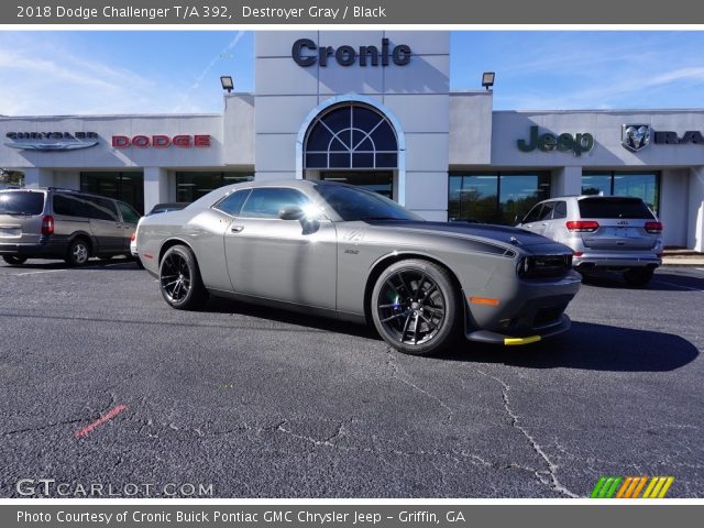 2018 Dodge Challenger T/A 392 in Destroyer Gray